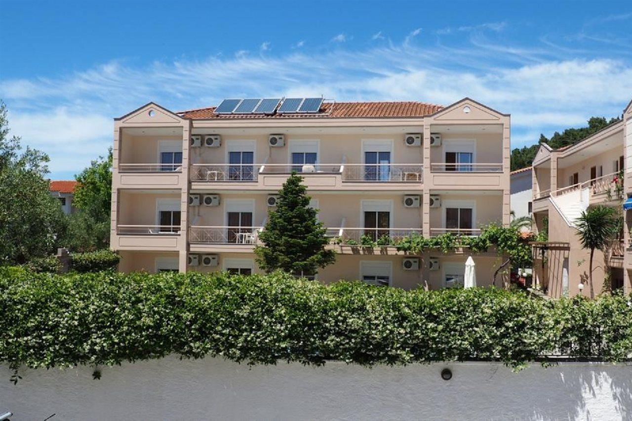 Evridiki Hotel Skala Fourkas Bagian luar foto