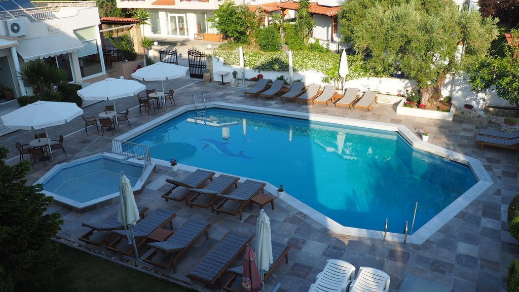 Evridiki Hotel Skala Fourkas Bagian luar foto