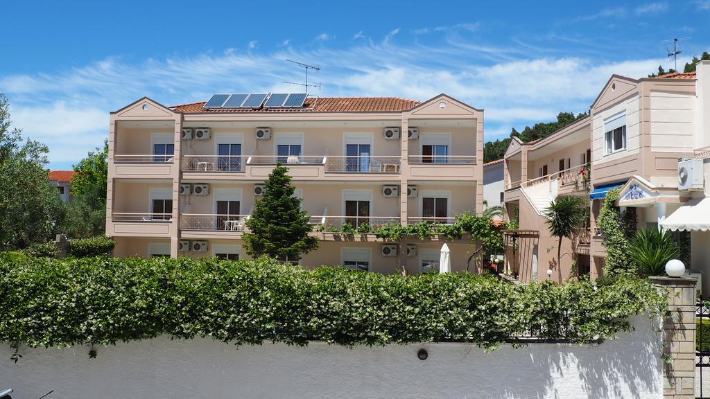 Evridiki Hotel Skala Fourkas Bagian luar foto