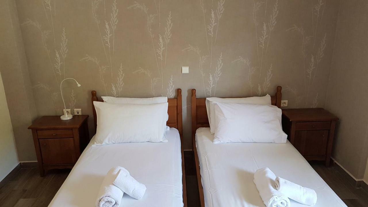Evridiki Hotel Skala Fourkas Bagian luar foto