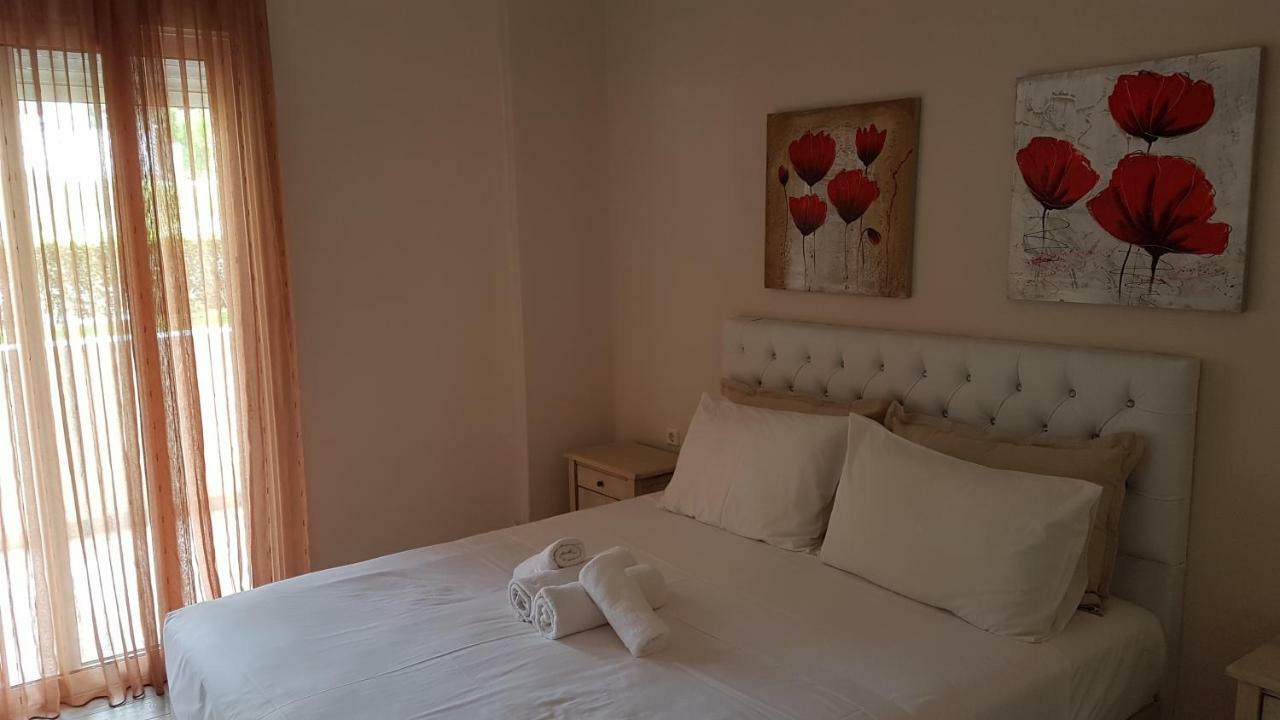 Evridiki Hotel Skala Fourkas Bagian luar foto